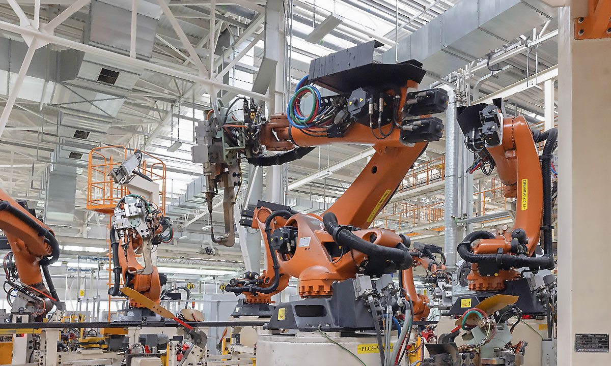 Exploring the Impact of Industry Robots on Manufacturing Efficiency